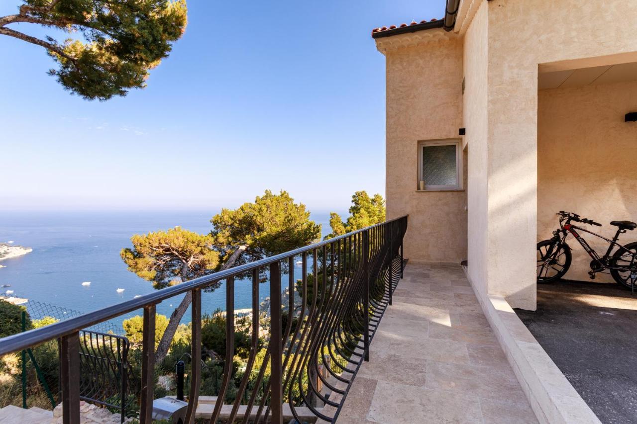 Sea View Apartment Between Nice And Monaco - 2 Villefranche-sur-Mer Exteriör bild